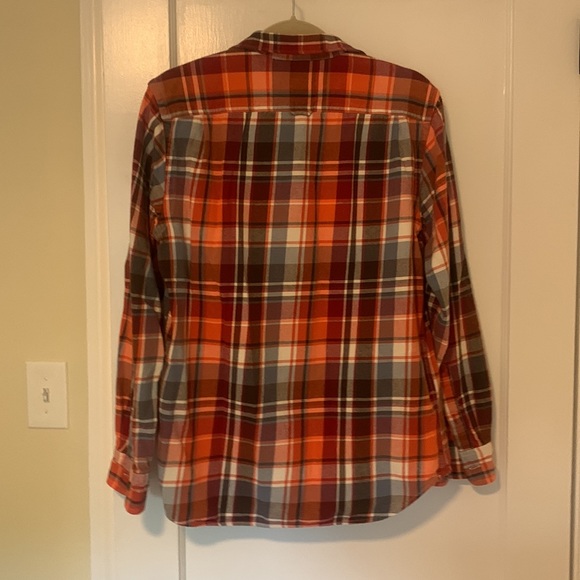 Old Navy flannel plaid shirt - Picture 5 of 7